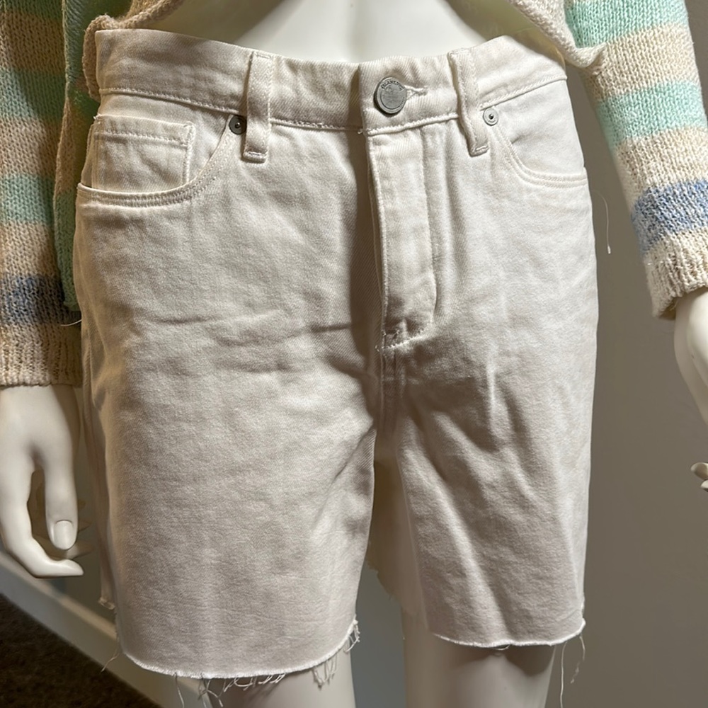 NWT Size 27 BLANKNYC The Warren High-Rise Shorts